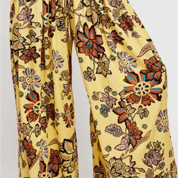 Free People Take It Easy Lounge Pants Boho Relaxed Fit Cozy Soft - Picture 8 of 9